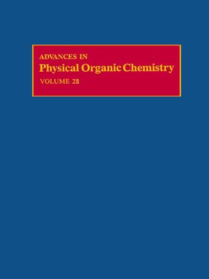 cover image of Advances in Physical Organic Chemistry